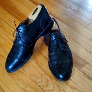 Allen Edmonds Black Leather Oxfords